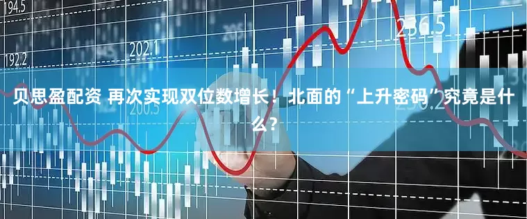 贝思盈配资 再次实现双位数增长！北面的“上升密码”究竟是什么？